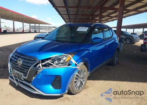 2021 Nissan Kicks Sv Xtronic Cvt z USA, uszkodzony, nr VIN 3N1CP5CV0ML471123